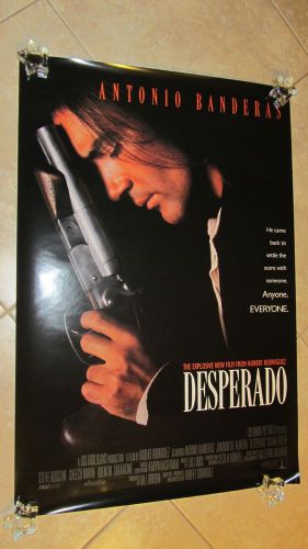 DESPERADO movie poster - ANTONIO BANDERAS, EL MARIACHI