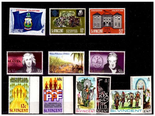 St vincent selection stamps. mint no hinge. {#854}