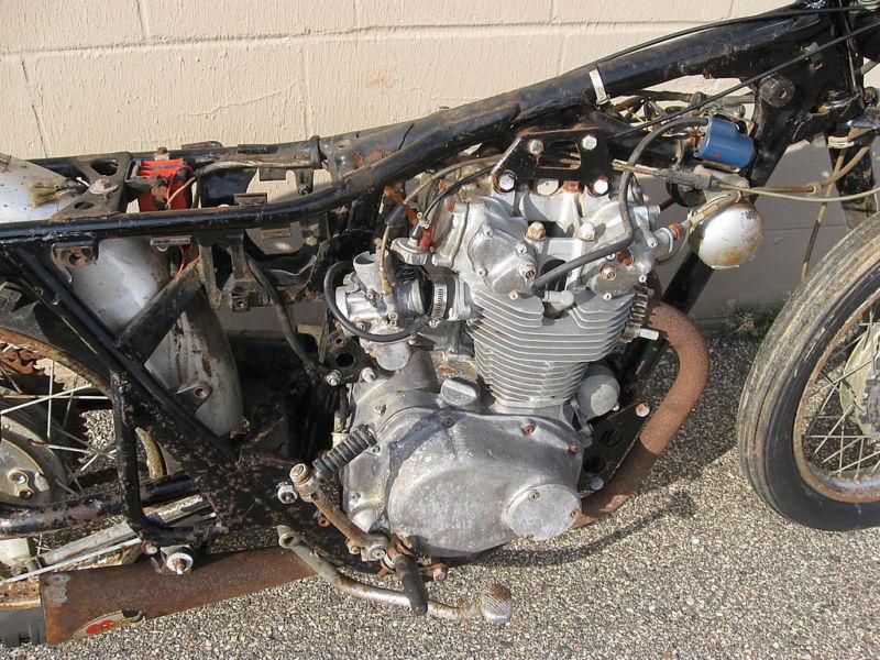 1965 Honda CB450 CB 450 K0 Black Bomber Bobber Cafe Racer Project, US $192.49, image 11