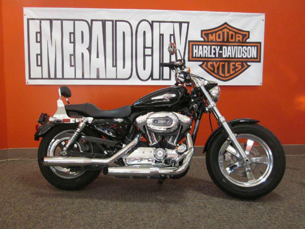 2012 harley-davidson xl1200c sportster 1200 custom  cruiser 