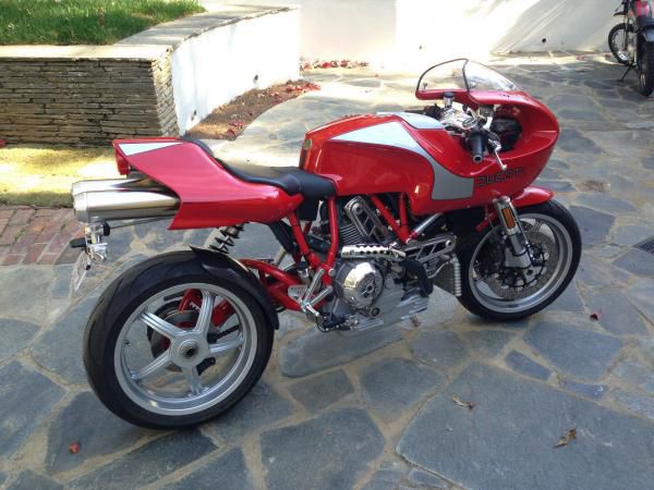 2001 ducati mh 900e - only 1,028 miles!!