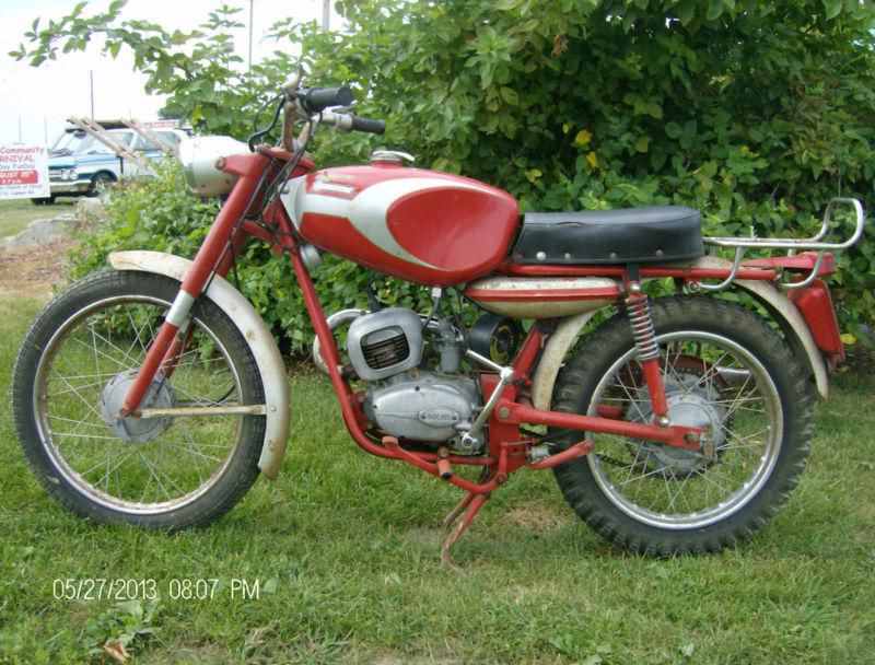 1964 ducati mountaineer 90 original 1 owner has title 529 miles vintage runs