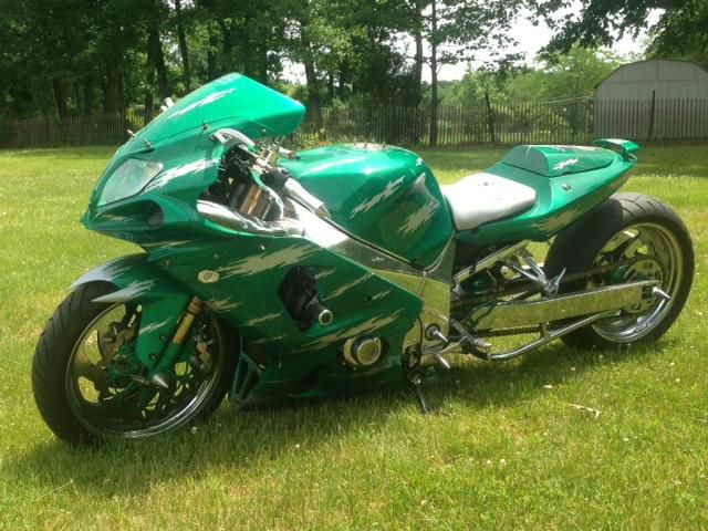 2002 custom suzuki gsxr 1000 with only 22k miles