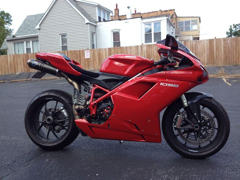 Ducati 1098 with many upgrades