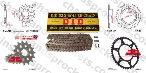 DID- JT Sprocket Chain Kit 13t 50t 118 fits Husaberg TE250 11
