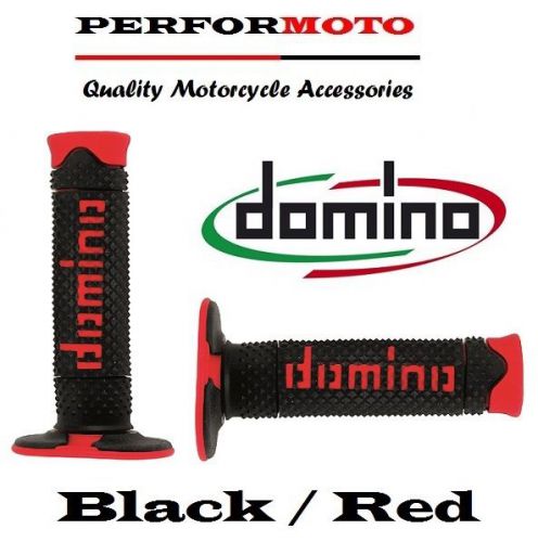 Domino Full Diamond Grips Black / Red Husaberg FE390 e