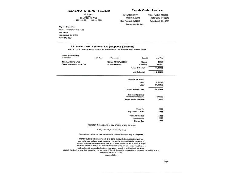 2007 Yamaha Road Star , $8,999, image 38