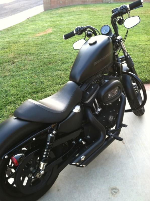 2010 denim black low miles harley sportster xliron883n