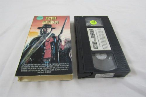 RETURN OF THE DESPERADO Billy Dee Williams and Alex Mcarthur VHS OOP RARE, US $39.99, image 1
