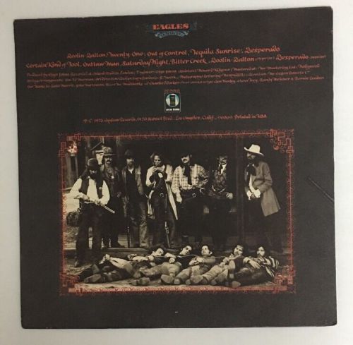 The Eagles - Desperado - 1973 Vinyl LP Record Textured Cover SD 5068 (EX), US $23.99, image 4