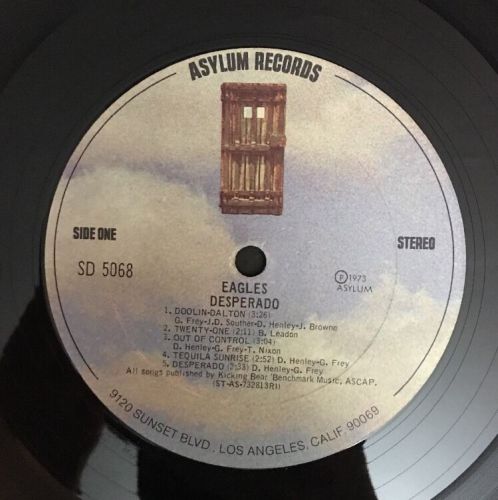 The Eagles - Desperado - 1973 Vinyl LP Record Textured Cover SD 5068 (EX), US $23.99, image 5