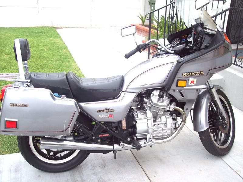 Classic 1982 honda silverwing interstate bike gl 500-