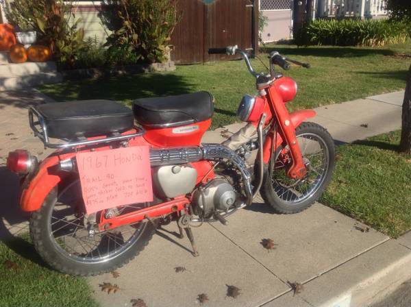 1967 honda trail 90 for sale or trade?