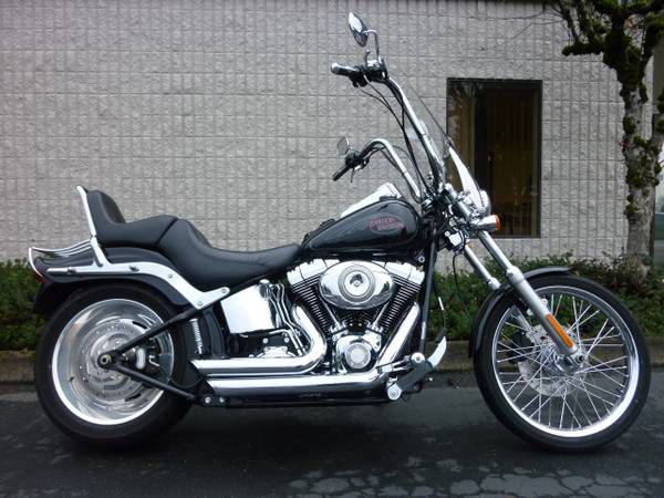 2009 harley-davidson fxstc softail custom *super deal &amp; loaded up*