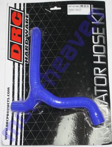 Drc silicone radiator hose set y hoses blue husaberg fx450 2010-2011 (d47-02-562