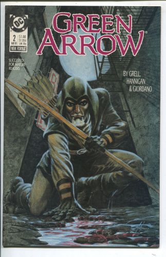 Green Arrow #2-5, 9-11 - All Signed By Hannigan 7 Issues - 1987 (Grade 8.5-9.2)