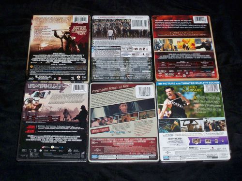 6 BLU-RAY STEELBOOK LOT - District 9 Desperado Scarface 300 Planet of the Apes, US $20, image 3