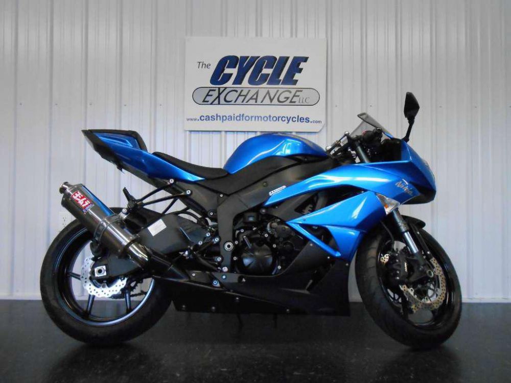 2005 kawasaki ninja zx-6r  sportbike 
