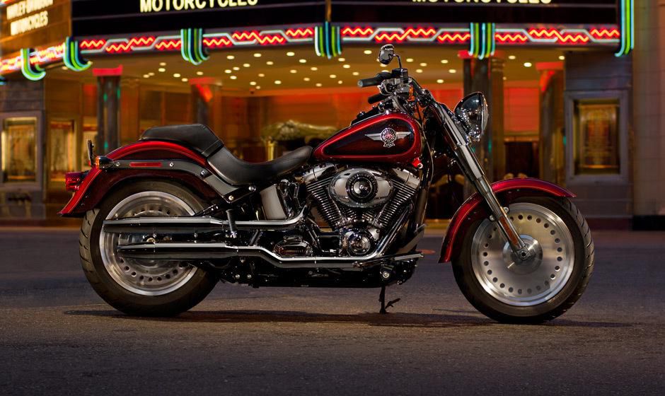 2013 harley-davidson softail fat boy lo cruiser 