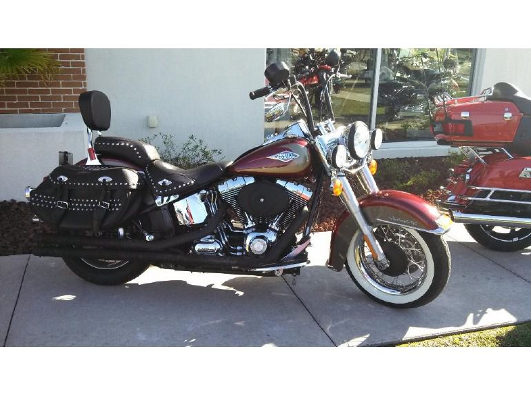 2009 harley-davidson flstc heritage softail classic 