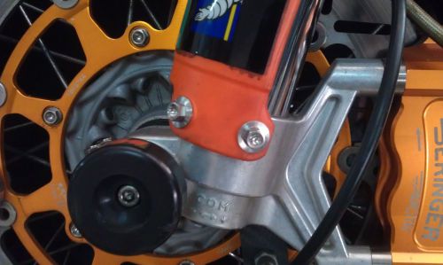 KTM Husaberg fork guard bolts titanium x 6 fit 2001 ~ 2017 exc sxf