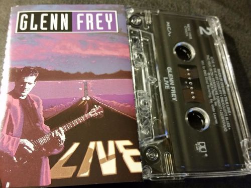 Glenn Frey Live 1993 Cassette - Smuggler's Blues, Desperado, The Heat Is On, US $3.25, image 1