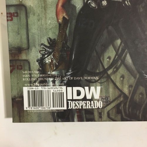 IDW Desperado Rolling Thunder The Art Of Dave Dorman Art Book Star Wars, US $29.99, image 8