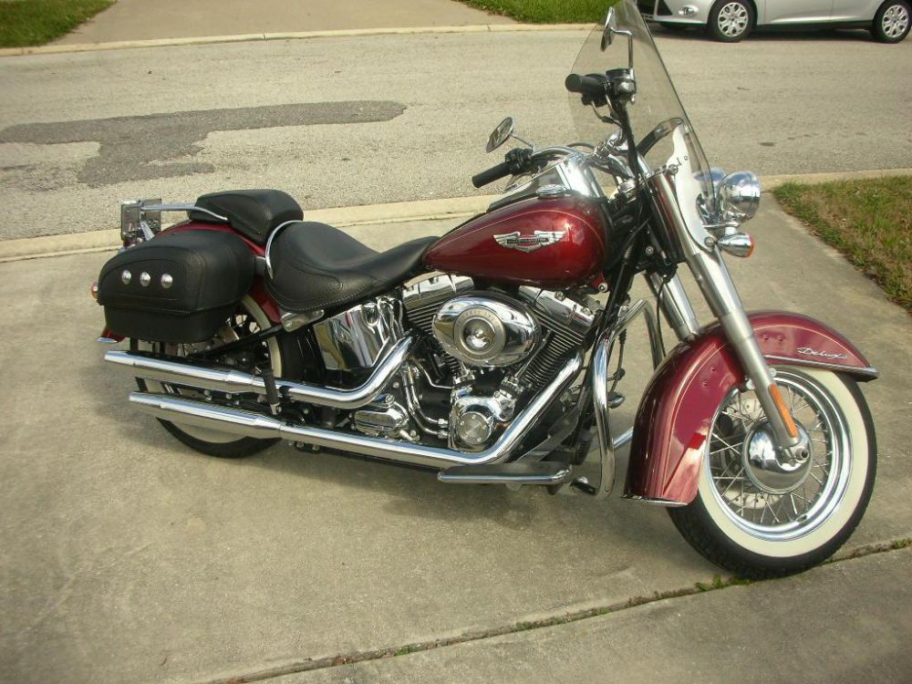 2009 harley-davidson softail deluxe cruiser 