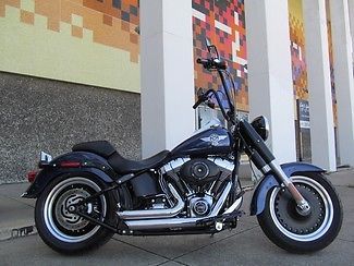 Harley-Davidson : Softail USED BLUE HARLEY DAVIDSON FAT BOY
