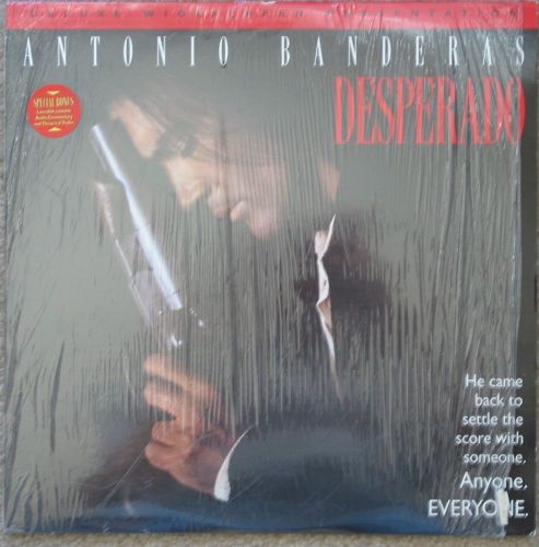 “DESPERADO” Starring Antonio Banderas / Salma Hayek and others - Laserdisc