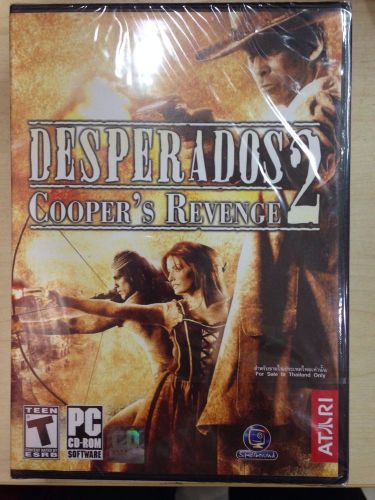 New*sealed pc game desperados 2 cooper&#039;s revenge (pc) factory sealed