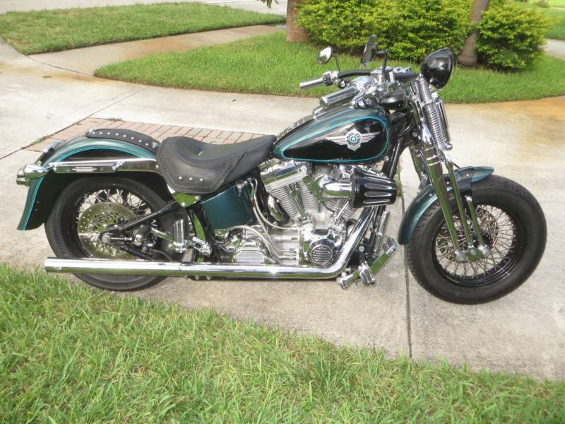 Like new black and green heritage springer