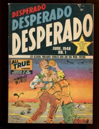 Desperado #1 FNVF Biro Guardineer Joe Slade Sam Bass True Stories, US $34, image 1