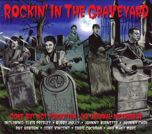 Rockin&#039; in the graveyard (new sealed 2cd) link wray, elvis presley, gene vincent