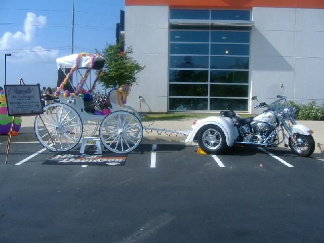 02 harley davidson heritage trike with carriage