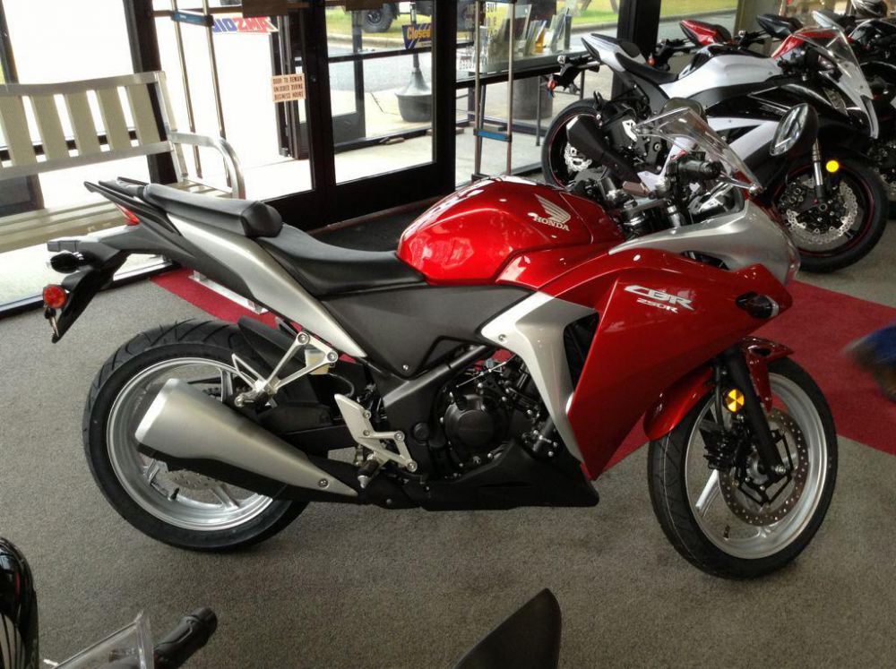 2012 honda cbr250r  sportbike 
