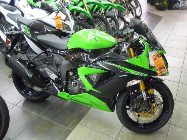 2013 kawasaki ninja zx-6r  sportbike 