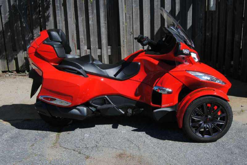 2013 can-am spyder rts sm5