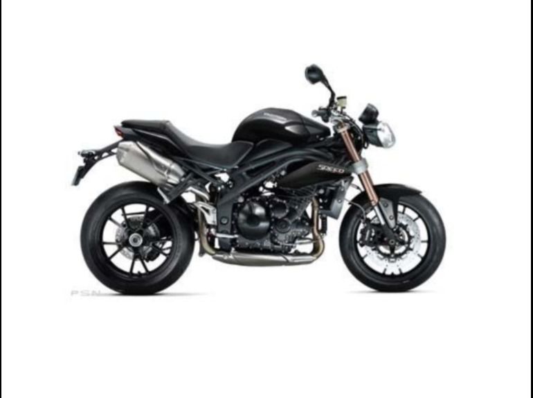 2013 triumph speed triple abs - phantom black 