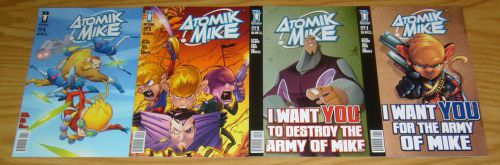 Atomik Mike vol. 2 #1-4 VF/NM complete series - desperado comics - all ages fun