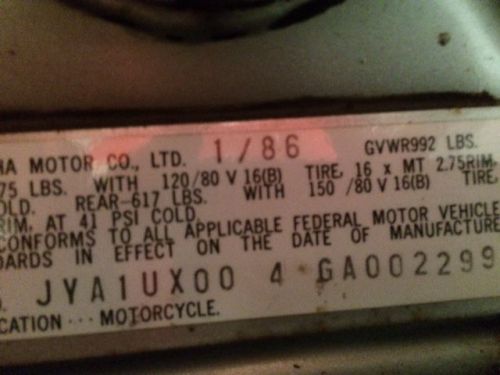 1986 Yamaha Other, US $4,499.00, image 22