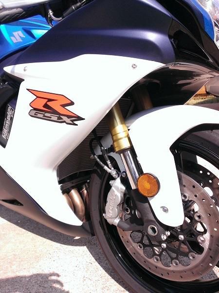 2012 Suzuki GSXR 750 Blue/White with Black Wheels and LOJACK, US $9,150.00, image 3
