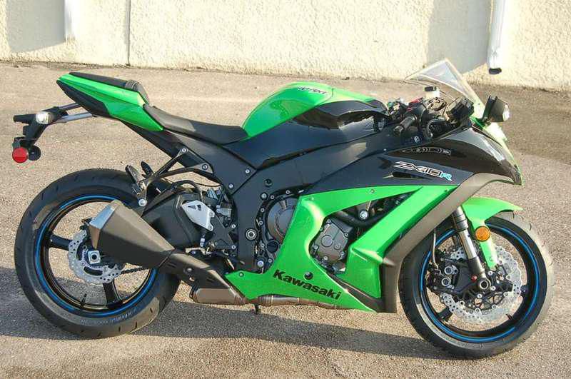 2012 kawasaki ninja zx -10r  sportbike 