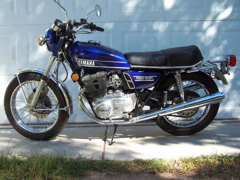 1973 Yamaha TX500,,, 7640 original miles,,, 100% original bike