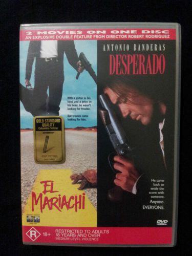 El mariachi, desperado (dvd) 2 robert rodriguez features antonio banderas as new