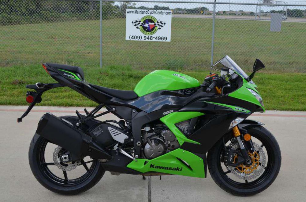2013 kawasaki ninja zx-6r  sportbike 