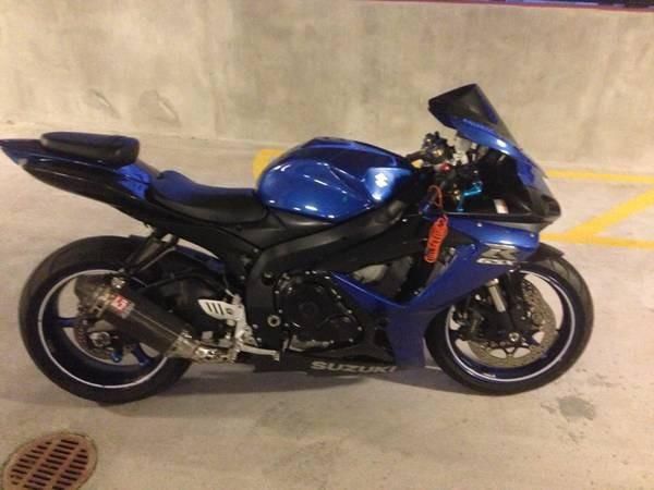 2007 Suzuki Gsx-R 600 Sportbike 