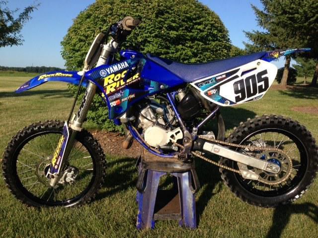YZ85 SuperMini pro built on 2005 chassis @ 2 hours ~ This Bike Seriously RIPS!!!