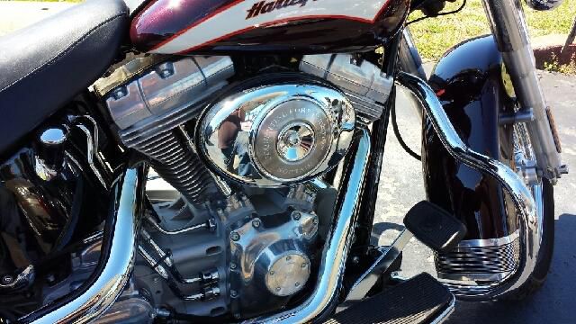 softail,harley,low miles,black cherry,, US $5,000.00, image 4