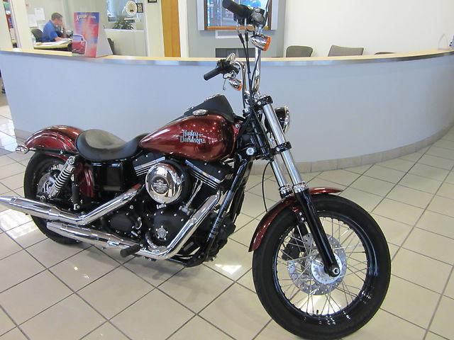 One Owner Low Miles Street Bob Hard Candy Big Red Like New
